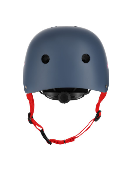 FAHRRADHELM GRAU-ROT GR. S (52–56 CM) NILS EXTREME