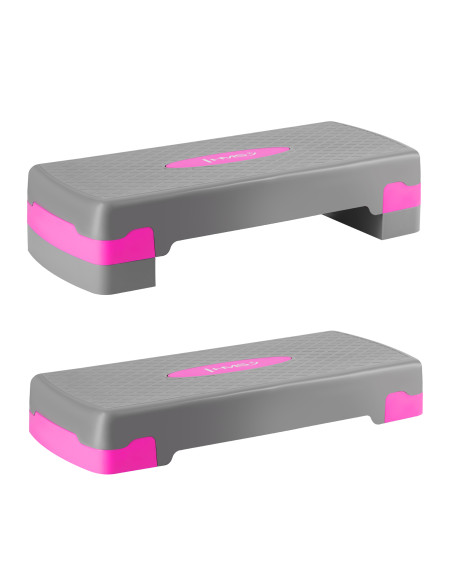 AEROBIC-STEPPBRETT GRAY/PINK HMS