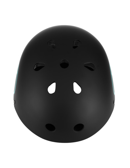 FAHRRADHELM SCHWARZ-BLAU GR. XS (48–52 CM) NILS EXTREME