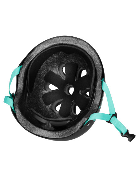 FAHRRADHELM SCHWARZ-BLAU GR. XS (48–52 CM) NILS EXTREME