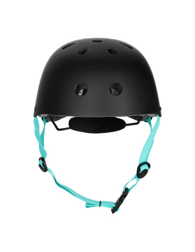 FAHRRADHELM SCHWARZ-BLAU GR. XS (48–52 CM) NILS EXTREME