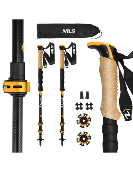 TREKKINGSTÖCKE ALUMINIUM NILS
