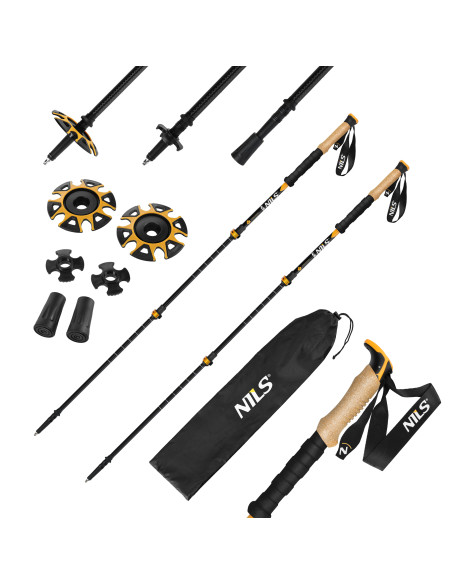 TREKKINGSTÖCKE ALUMINIUM NILS