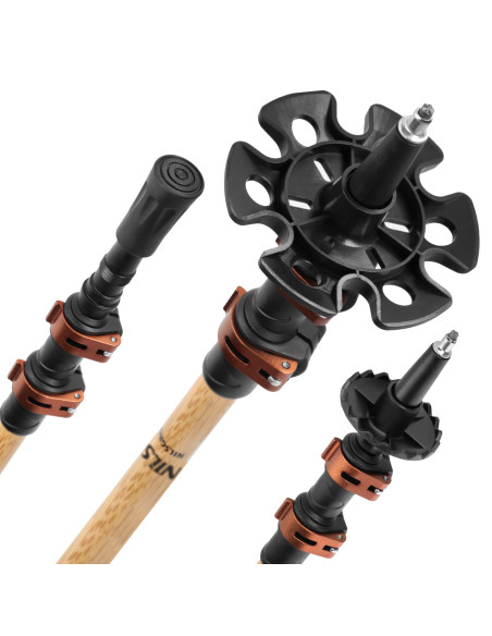 TREKKINGSTÖCKE BAMBUS NILS