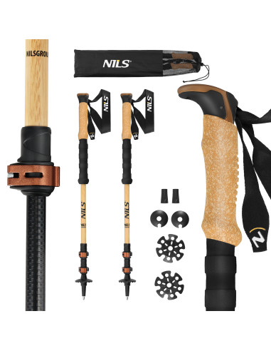 TREKKINGSTÖCKE BAMBUS NILS
