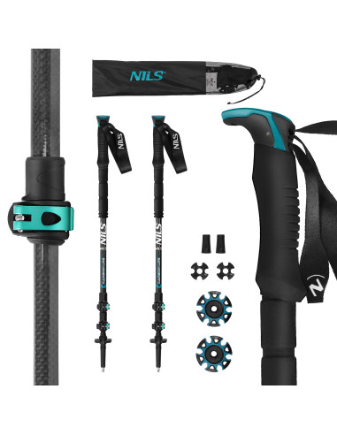 TREKKINGSTÖCKE CARBONFASER NILS