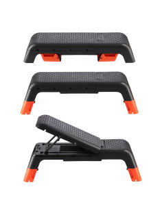 PRO AEROBIC-STEPPBRETT MIT BANKFUNKTION COMMERCIAL HMS