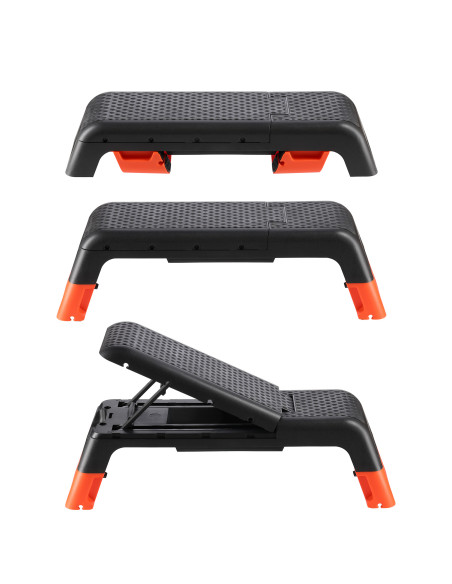 PRO AEROBIC-STEPPBRETT MIT BANKFUNKTION COMMERCIAL HMS