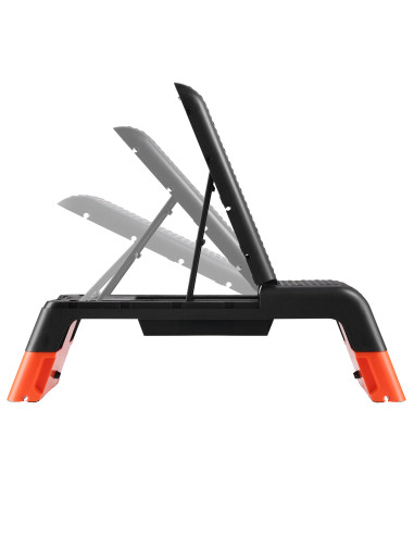 PRO AEROBIC-STEPPBRETT MIT BANKFUNKTION COMMERCIAL HMS