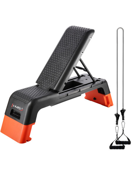 PRO AEROBIC-STEPPBRETT MIT BANKFUNKTION COMMERCIAL HMS