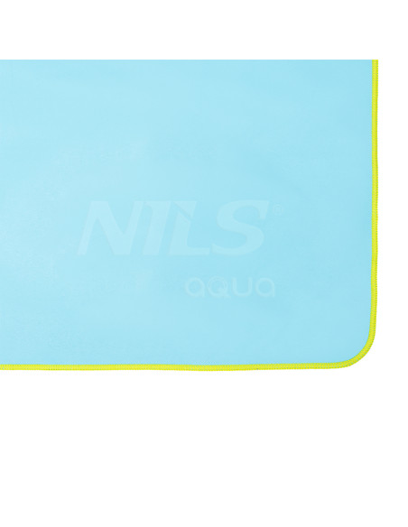 HELLBLAU MIKROFASERHANDTUCH 140x70 cm NILS AQUA