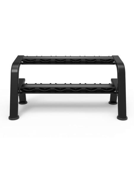 DOPPELREIHIGER HANTELSTÄNDER FÜR 6 PAARE COMMERCIAL HMS