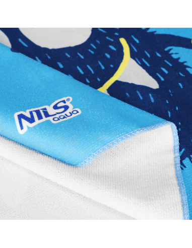 Monster Poncho Handtuch NILS AQUA