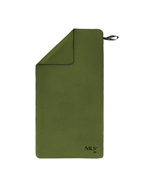 MILITÄRISCHE MIKROFASER-HANDTUCH KHAKI 120x60 cm Nils Camp