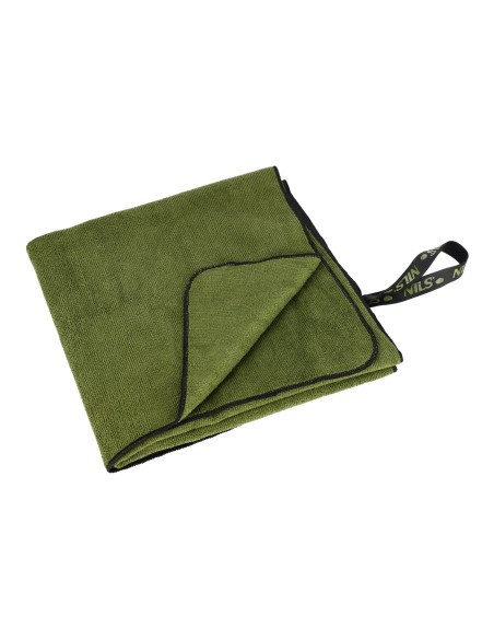 MILITÄRISCHE MIKROFASER-HANDTUCH KHAKI 120x60 cm Nils Camp