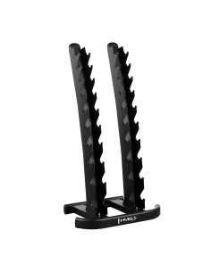 POLYURETHAN-HANTELN HPT 2 X 1–10 KG (110 KG) + STÄNDER STR37 HMS 2