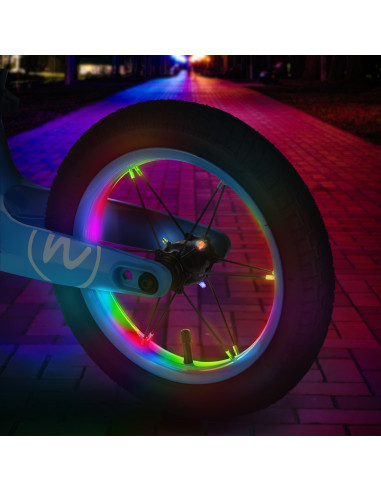 LED LAUFRAD MIT LUFTREIFEN 12 BLAU NILS FUN