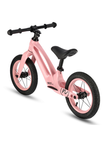 LED LAUFRAD MIT LUFTREIFEN 12 ROSA NILS FUN