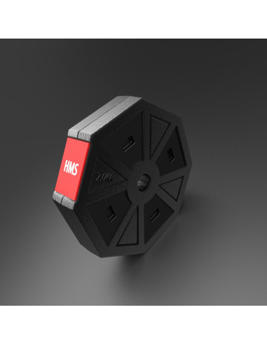 KURZHANTELN-LANGHANTEL ZUSAMMENSETZUNG 15 KG HMS