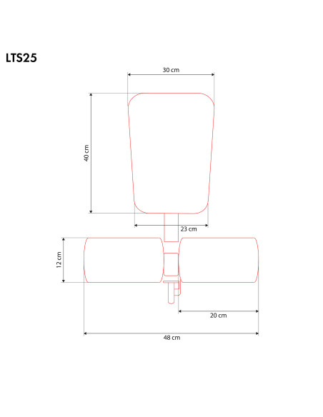 LATZUGSITZ MIT OBERSCHENKELFIXIERUNG HMS