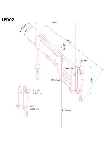 LATZUG-AUFSATZ FÜR MASCHINEN UND MULTISTATIONEN HMS