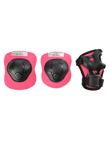 ROSA GRÖßE XS HELM MIT SCHÜTZERN SET NILS EXTREME