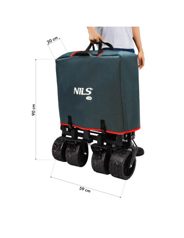 ANTRACITTROSER WAGEN 150L NILS CAMP