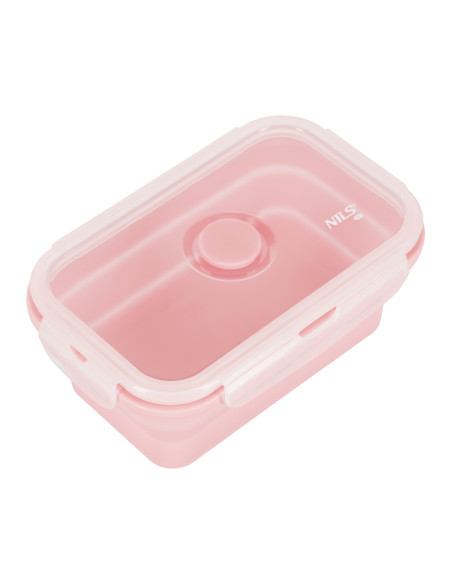 FALTBARE LUNCHBOX PINK 500 ML NILS CAMP