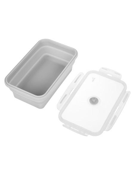 BEHÄLTER/LUNCHBOX FALTBAR GRAU 1200 ML NILS CAMP