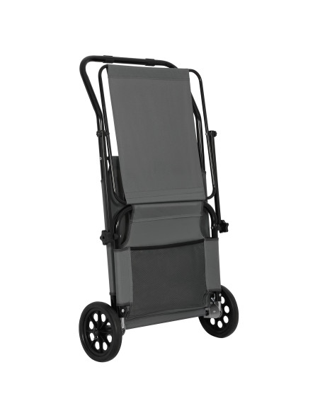 Liegestuhl grau NILS