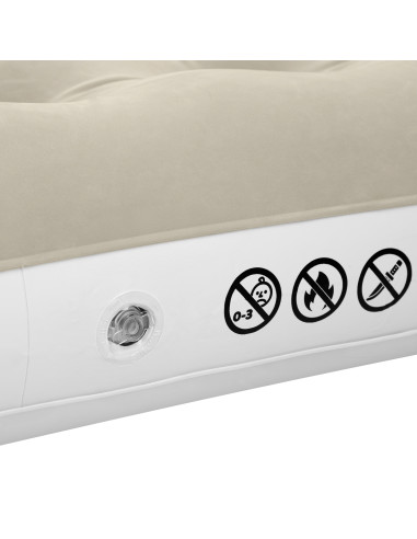 KEMPINGMATRATZE 191X137X22 CM BEIGE NILS CAMP