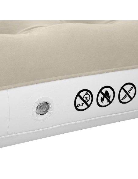 KEMPINGMATRATZE 191X137X22 CM BEIGE NILS CAMP