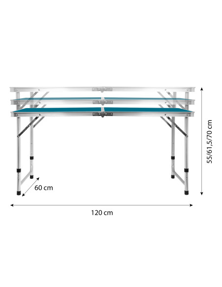 TISCH UND STÜHLE SET BLAU NILS CAMP