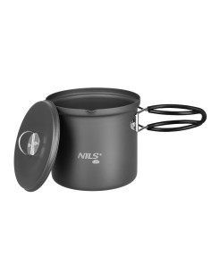 Aluminium-Touring-Topf mit Deckel, 1000 ml, NILS CAMP 2