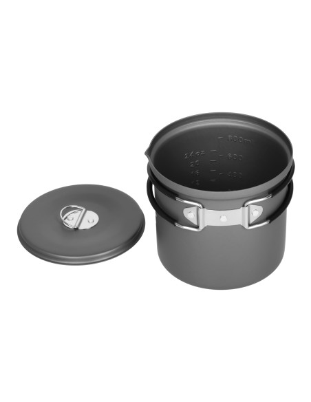 Aluminium-Touring-Topf mit Deckel, 1000 ml, NILS CAMP