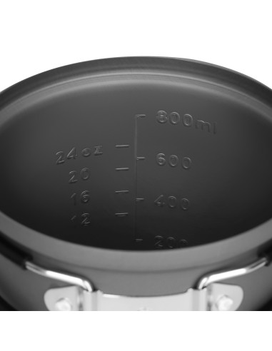 Aluminium-Touring-Topf mit Deckel, 1000 ml, NILS CAMP