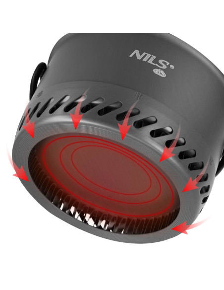 ALUMINIUM-TOURING-KESSEL MIT KÜHLER UND DECKEL 1000 ML NILS CAMP