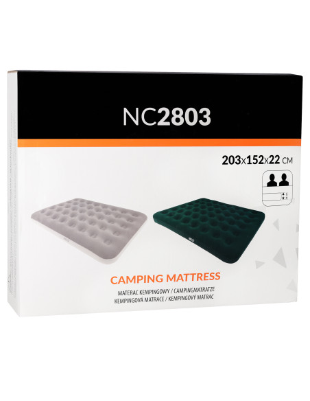 KEMPINGMATRATZE 203X152X22 CM GRÜN NILS CAMP