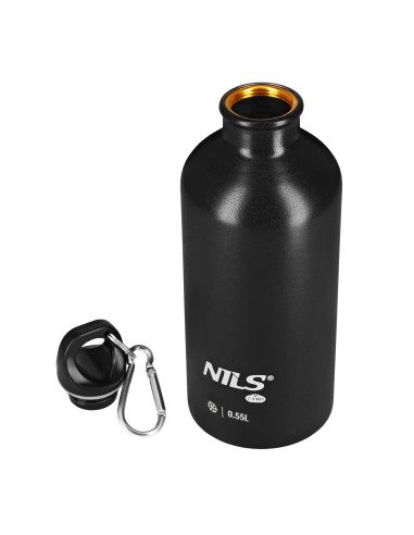 TOURISTISCHE FLASCHE 550 ML SCHWARZ NILS CAMP