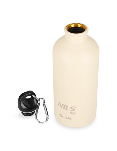 TOURISTISCHE FLASCHE 550 ML BEIGE NILS CAMP