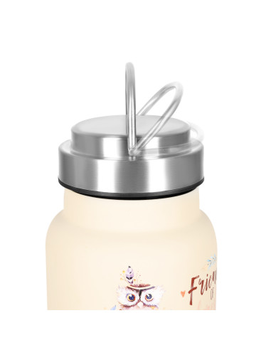 WASSERFLASCHE 520 ML STAHL FOREST NILS CAMP