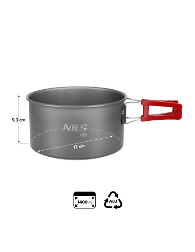 TOURIST POT 1,4 L NILS CAMP