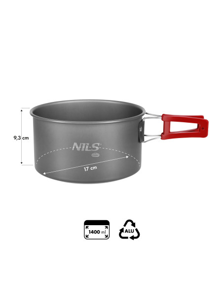 TOURIST POT 1,4 L NILS CAMP