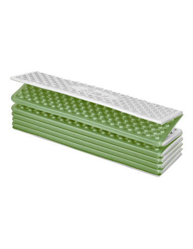 FALTBARE TOURISTENMATTE MIT ALUMINIUMRAND + XPE 195 CM GRÜN NILS CAMP