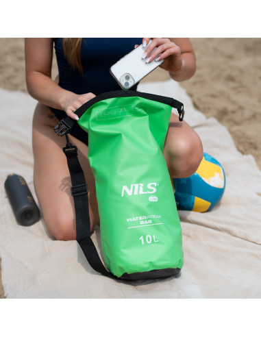 FALTBARE TOURISTENMATTE MIT ALUMINIUMRAND + XPE 195 CM GRÜN NILS CAMP