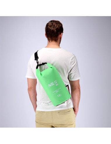 FALTBARE TOURISTENMATTE MIT ALUMINIUMRAND + XPE 195 CM GRÜN NILS CAMP