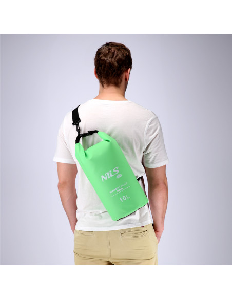 FALTBARE TOURISTENMATTE MIT ALUMINIUMRAND + XPE 195 CM GRÜN NILS CAMP