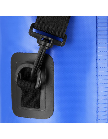 FALTBARE TOURISTENMATTE MIT ALUMINIUMRAND + XPE 195 CM BLAU NILS CAMP