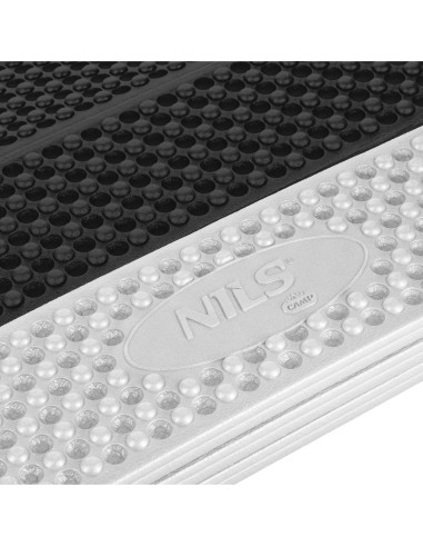 FALTBARE TOURISTENMATTE MIT ALUMINIUMRAND + XPE 195 CM SCHWARZ NILS CAMP