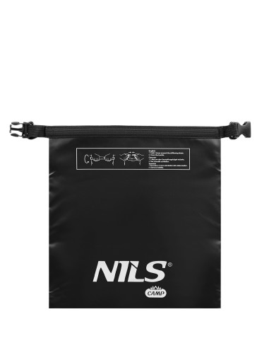 FALTBARE TOURISTENMATTE MIT ALUMINIUMRAND + XPE 195 CM SCHWARZ NILS CAMP